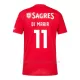 Camiseta SL Benfica Ángel Di María 11 Hombre 1ª Equipación 24/25