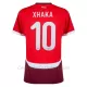 Camiseta Suiza Xhaka 10 Hombre 1ª Equipación Eurocopa 2024