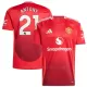 Camiseta Manchester United Antony 21 Hombre 1ª Equipación 24/25