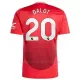 Camiseta Manchester United Diogo Dalot 20 Hombre 1ª Equipación 24/25