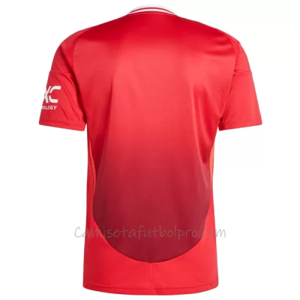 Camiseta Manchester United Hombre 1ª Equipación 24/25