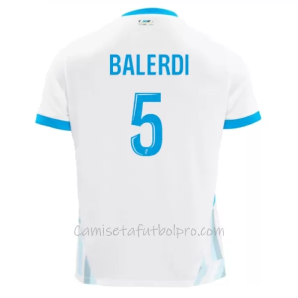 Camiseta Olympique de Marseille Balerdi 5 Hombre 1ª Equipación 24/25