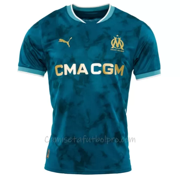 Camiseta Olympique de Marseille Balerdi 5 Hombre 2ª Equipación 24/25