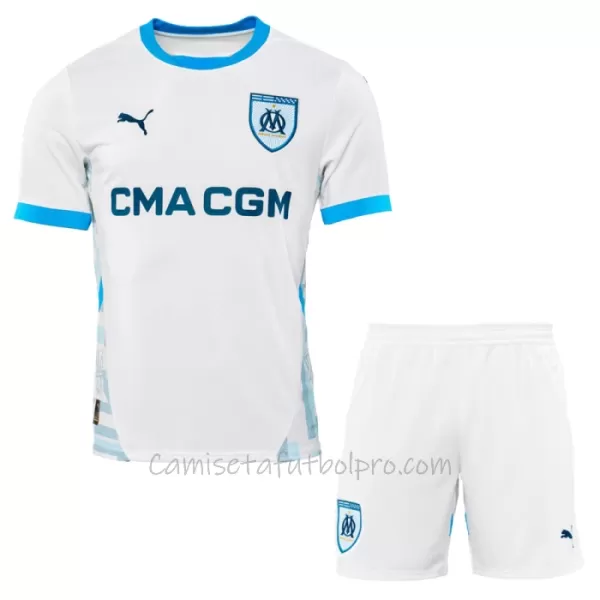 Camiseta Olympique de Marseille Niños 1ª Equipación 24/25