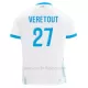 Camiseta Olympique de Marseille Veretout 27 Hombre 1ª Equipación 24/25