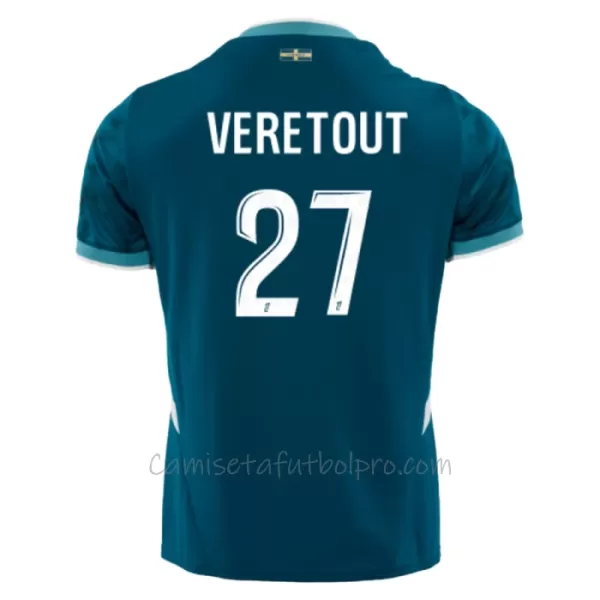 Camiseta Olympique de Marseille Veretout 27 Hombre 2ª Equipación 24/25