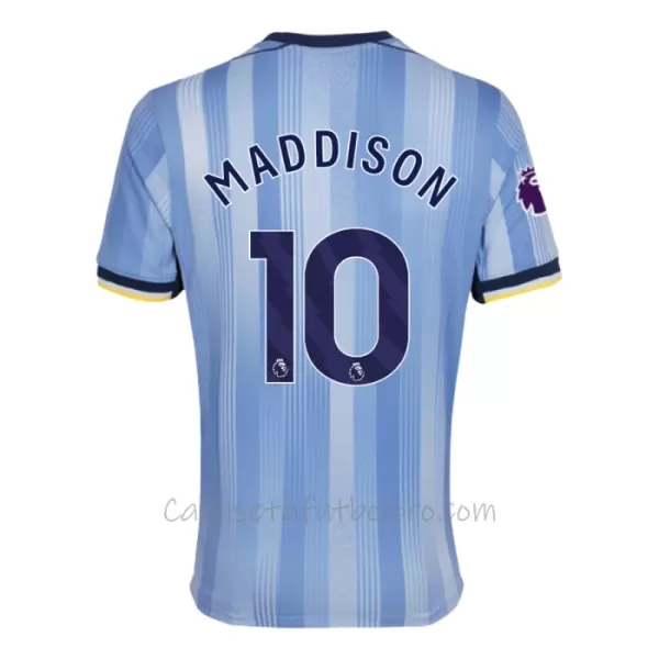 Camiseta Tottenham Hotspur James Maddison 10 Hombre 2ª Equipación 24/25