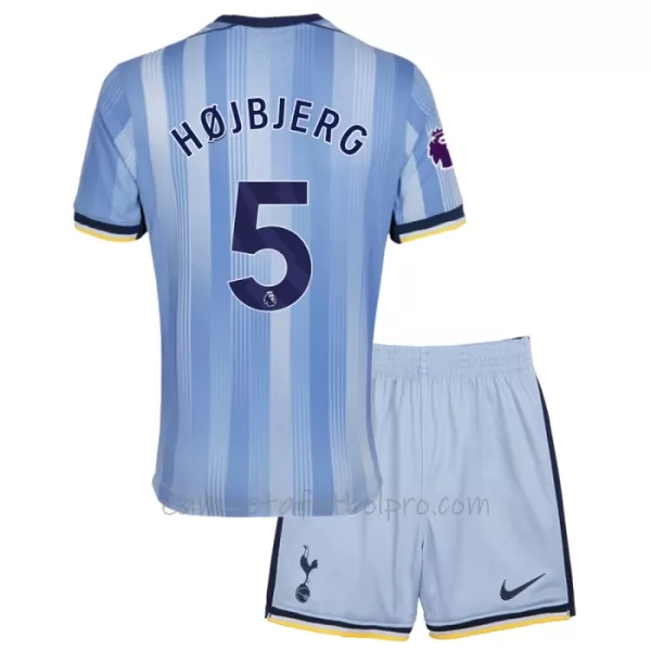 Camiseta Tottenham Hotspur Pierre-Emile Højbjerg 5 Niños 2ª Equipación 24/25