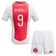 Camiseta AFC Ajax Brian Brobbey 9 Niños 1ª Equipación 24/25