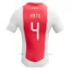 Camiseta AFC Ajax Jorrel Hato 4 Hombre 1ª Equipación 24/25