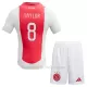 Camiseta AFC Ajax Kenneth Taylor 8 Niños 1ª Equipación 24/25