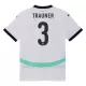 Camiseta Austria Gernot Trauner 3 Hombre 2ª Equipación Eurocopa 2024