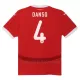 Camiseta Austria Kevin Danso 4 Hombre 1ª Equipación Eurocopa 2024