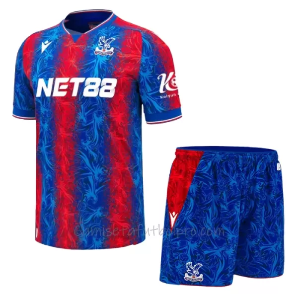 Camiseta Crystal Palace Niños 1ª Equipación 24/25