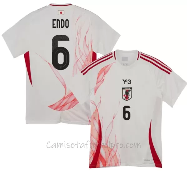 Camiseta Japón Endo 6 Hombre 2ª Equipación 24/25