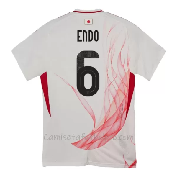 Camiseta Japón Endo 6 Hombre 2ª Equipación 24/25