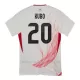 Camiseta Japón Kubo 20 Hombre 2ª Equipación 24/25