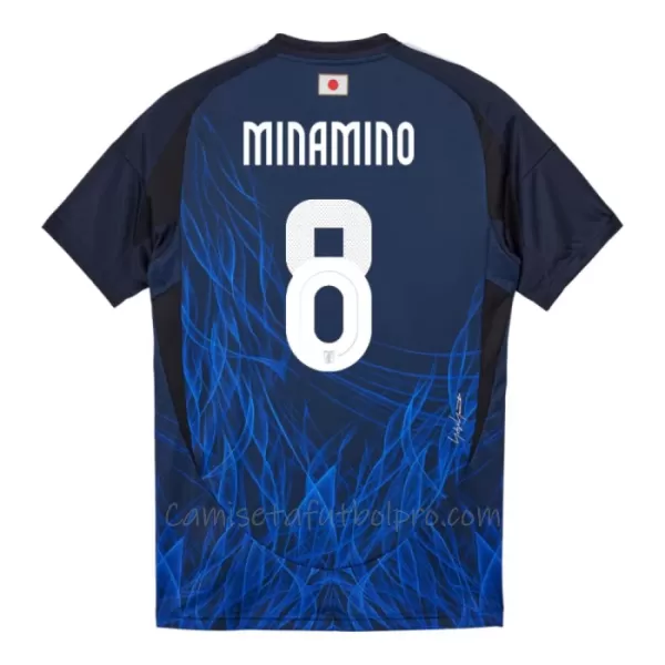 Camiseta Japón Minamino 8 Hombre 1ª Equipación 24/25