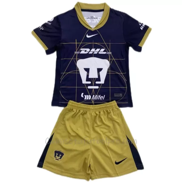 Camiseta Pumas UNAM Niños 2ª Equipación 24/25