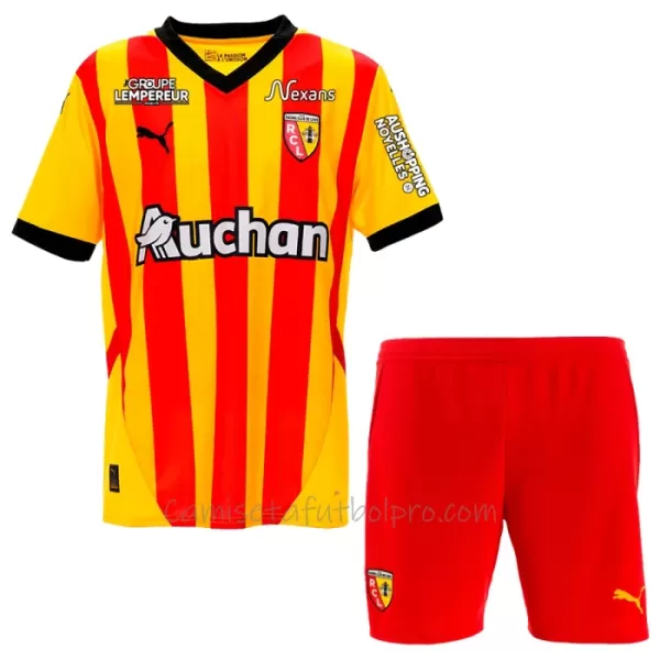 Camiseta RC LENS Niños 1ª Equipación 24/25