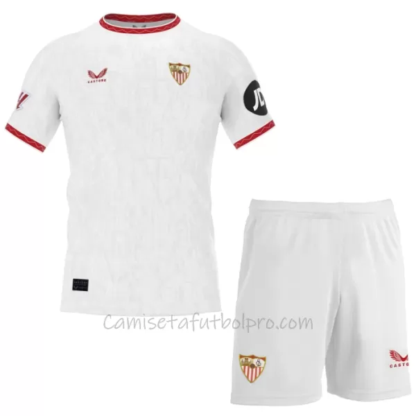 Camiseta Sevilla Niños 1ª Equipación 24/25