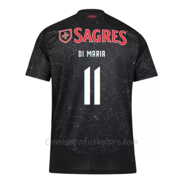 Camiseta SL Benfica Ángel Di María 11 Hombre 2ª Equipación 24/25