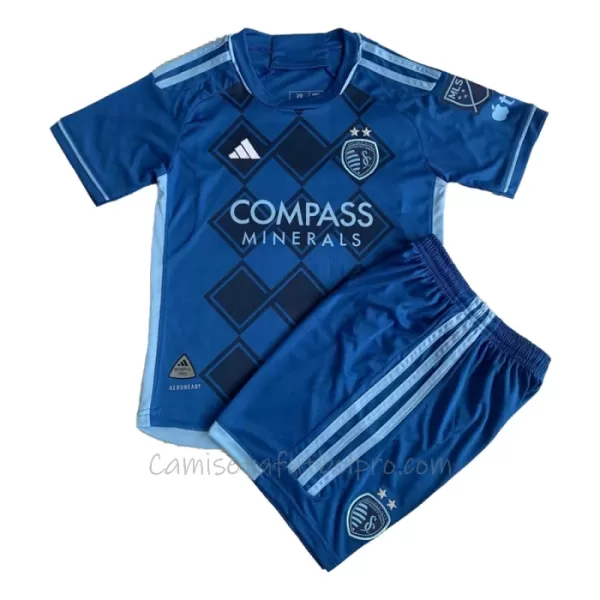 Camiseta Sporting Kansas City Niños 2ª Equipación 2024