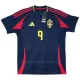 Camiseta Suecia Isak 9 Hombre 2ª Equipación 2024