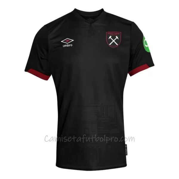 Camiseta West Ham United L. Paqueta 10 Hombre 2ª Equipación 24/25