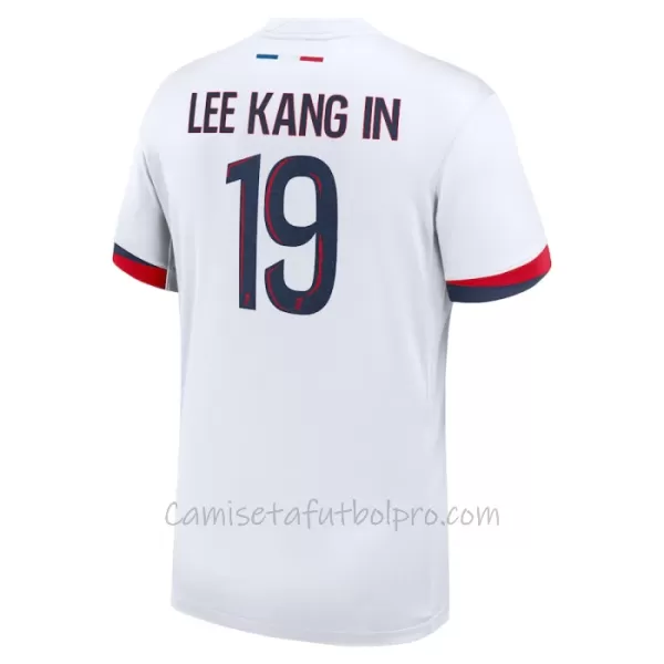 Camiseta Paris Saint-Germain Lee Kang In 19 Hombre 2ª Equipación 24/25