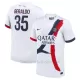 Camiseta Paris Saint-Germain Lucas Beraldo 35 Hombre 2ª Equipación 24/25