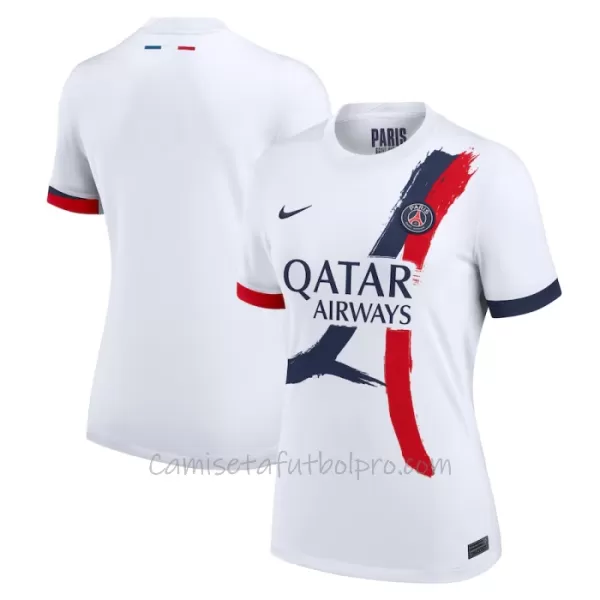 Camiseta Paris Saint-Germain Mujer 2ª Equipación 24/25