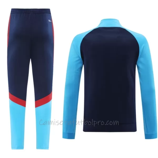 Conjunto De Chaqueta De Entrenamiento Arsenal Hombre 24/25 Azul