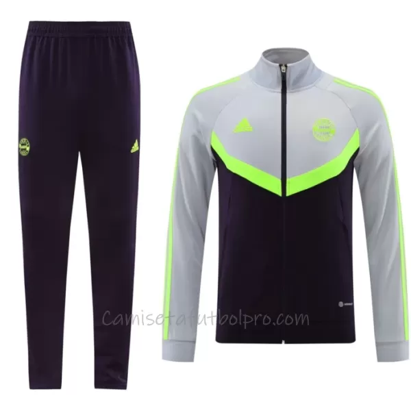 Conjunto De Chaqueta De Entrenamiento Bayern Múnich Hombre 24/25 Gris