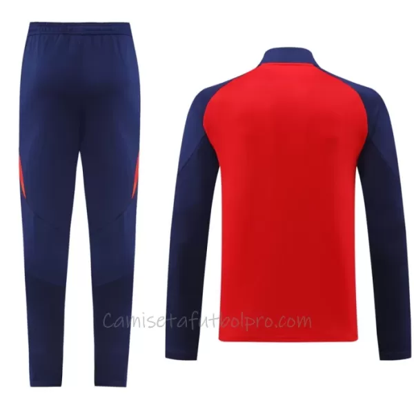 Conjunto De Chaqueta De Entrenamiento España Hombre 24/25 Rojo