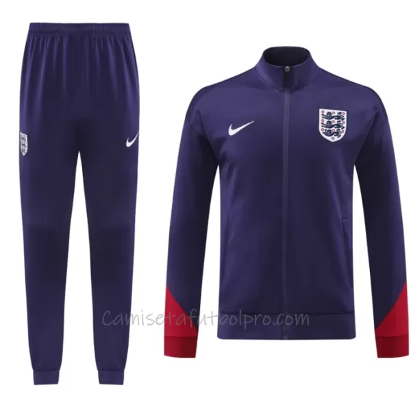 Conjunto De Chaqueta De Entrenamiento Inglaterra Hombre 24/25 Navy