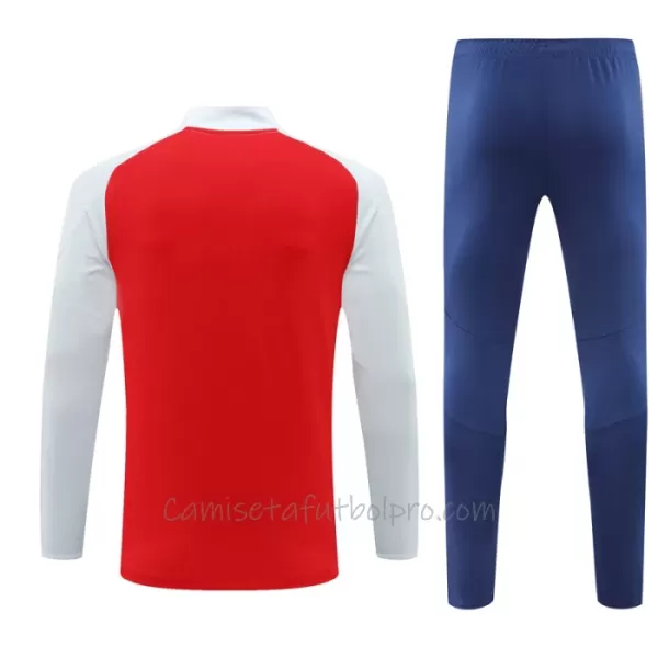 Conjunto de sudadera de entrenamiento Arsenal Hombre 24/25 Rojo