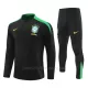 Conjunto de sudadera de entrenamiento Brasil Hombre 24/25 Negro