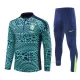 Conjunto de sudadera de entrenamiento Brasil Hombre 24/25 Verde