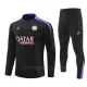 Conjunto de sudadera de entrenamiento Paris Saint-Germain Hombre 24/25 Negro