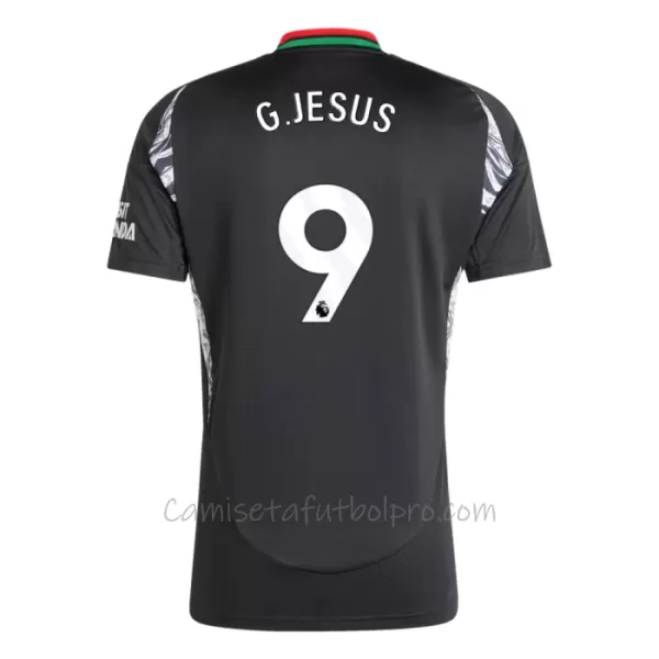 Camiseta Arsenal G. Jesus 9 Hombre 2ª Equipación 24/25