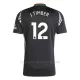 Camiseta Arsenal J. Timber 12 Hombre 2ª Equipación 24/25