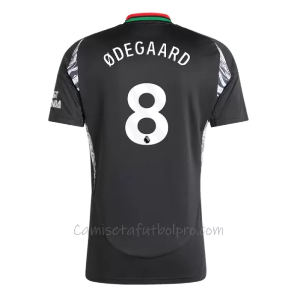 Camiseta Arsenal Martin Ødegaard 8 Hombre 2ª Equipación 24/25