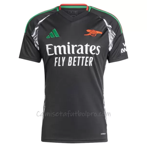 Camiseta Arsenal Saliba 2 Hombre 2ª Equipación 24/25