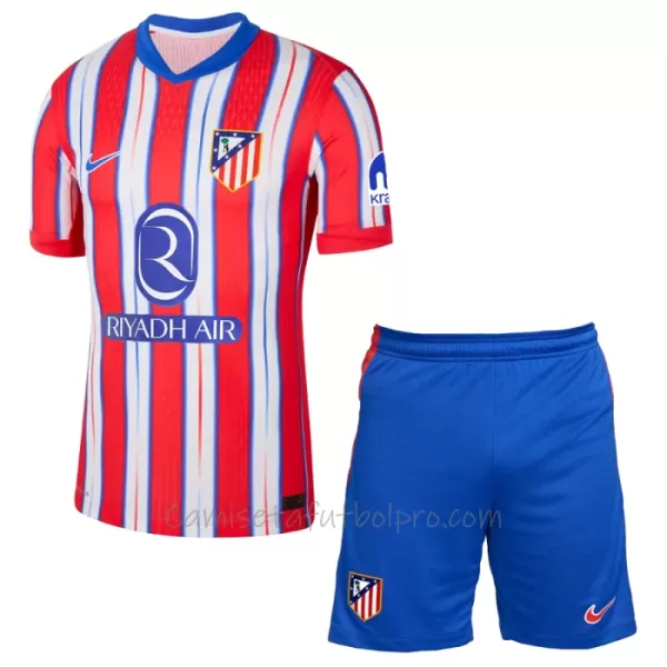 Camiseta Atlético Madrid Niños 1ª Equipación 24/25