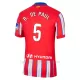 Camiseta Atlético Madrid Rodrigo de Paul 5 Hombre 1ª Equipación 24/25