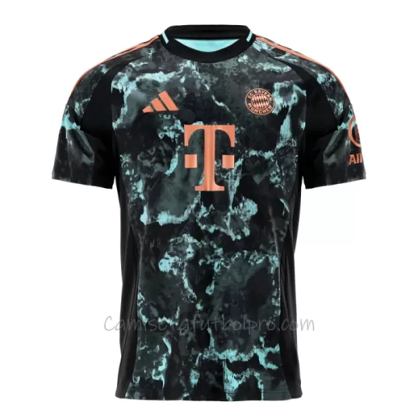 Camiseta FC Bayern Múnich Alphonso Davies 19 Hombre 2ª Equipación 24/25