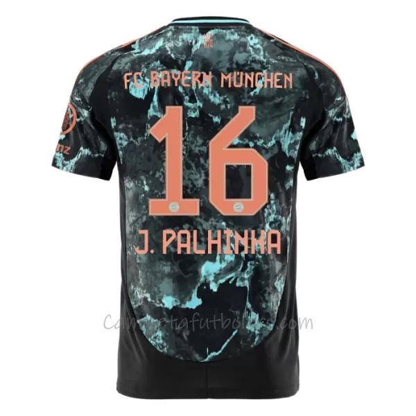 Camiseta FC Bayern Múnich J. Palhinha 16 Hombre 2ª Equipación 24/25