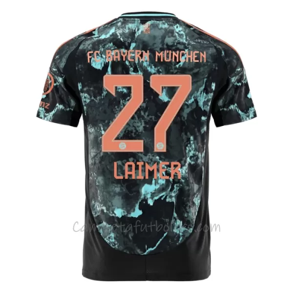 Camiseta FC Bayern Múnich Konrad Laimer 27 Hombre 2ª Equipación 24/25