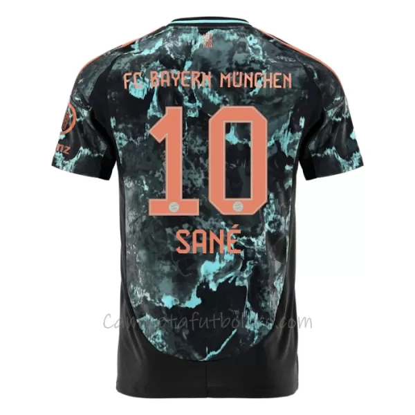 Camiseta FC Bayern Múnich Leroy Sané 10 Hombre 2ª Equipación 24/25